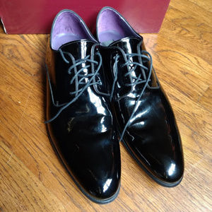 To Boot New York sz 11.5 black patent oxford!